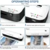 Laminator, A4 Laminator Machine, 4 in 1 Thermal Laminator for Home Office School Use, 9 inches Max Width, Quick Warm-Up, Paper Trimmer, Corner Rounder