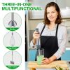 Picture of Immersion Blender Handheld 1100W 3 in 1 Corded Stick Hand Blenders for Kitchen with Trigger Speed Control, with Whisk, Milk Frother Attachemnts, Perfect Emulsifier for Soup, Smoothie, Puree