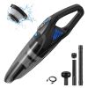 Picture of TRAKAR Handheld Vacuum Cordless, 28000PA Strong Suction Hand Held Car Vacuum Cleaner, Portable Hand Vacuum Rechargeable with Nozzles & LED Light for Home, Car, Office, Pets