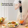 Picture of Boyun Daj Hand Blender, Immersion Blender with 2 Mixing Speed, Electric Handheld Mixer Portable Stick Mixer with Stainless Steel Blades for Soup, Smoothie, Puree, Baby Food-Black