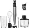 Picture of Boyun Daj Immersion Blender Handheld Corded Hand Blenders Set 1100W,Trigger Variable Speed 5 in 1 Stick Emulsifier with Chopper,Whisk and Frother for Kitchen